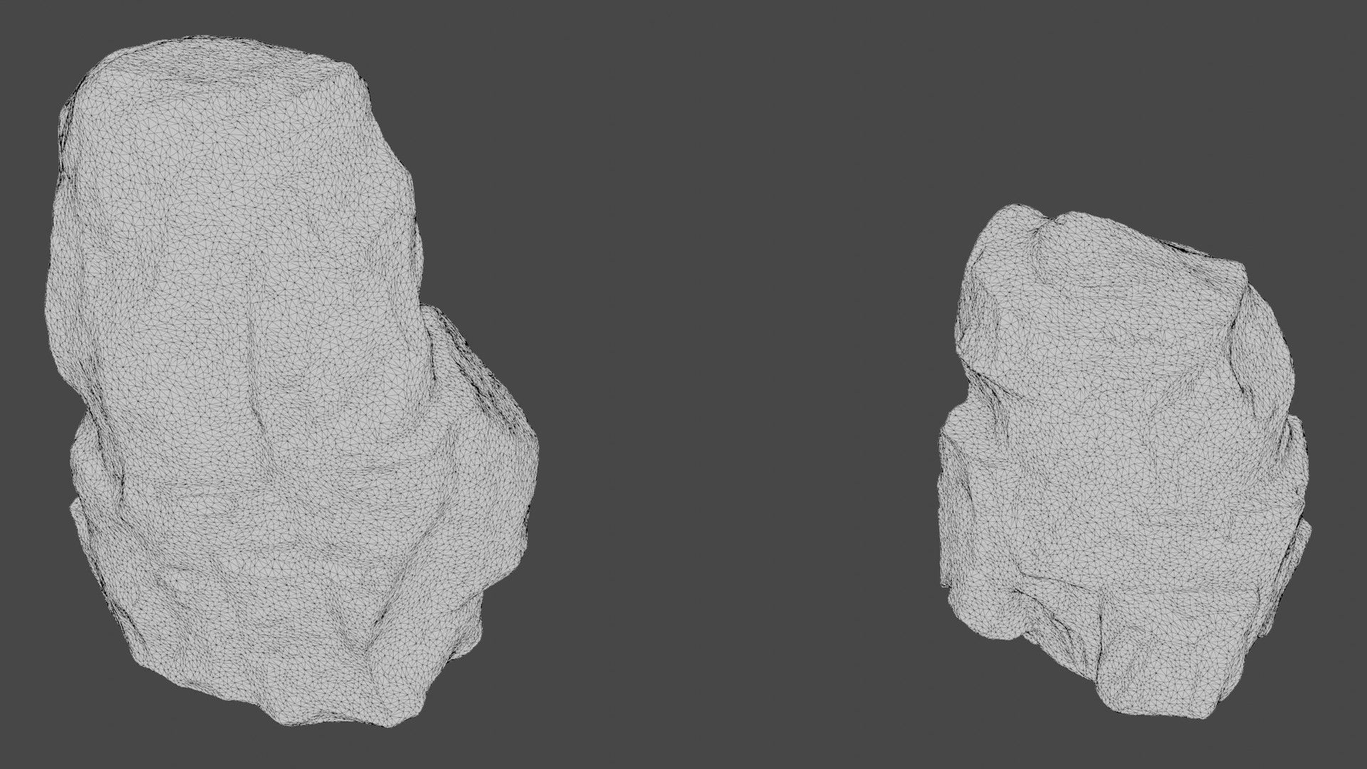 10 Model Desert Cliffs pack Vol2 Low-poly 3D model_12