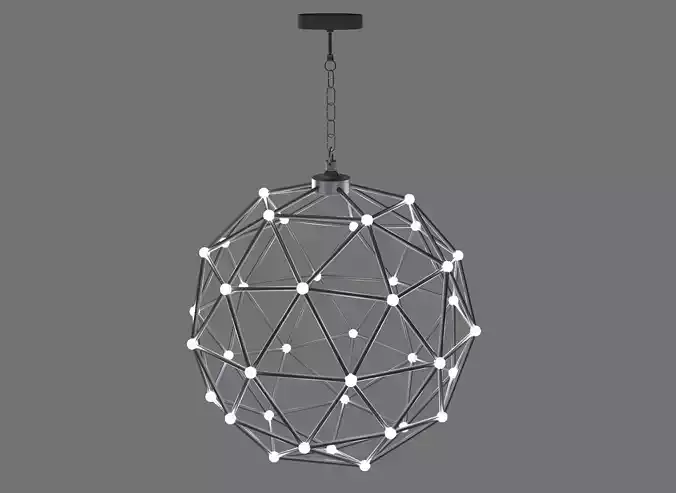 chandelier sphire 3D model