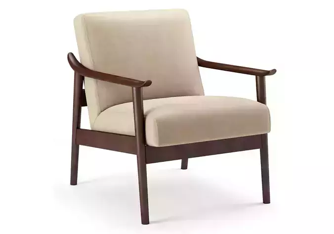 Mid-century Show Wood Chair
