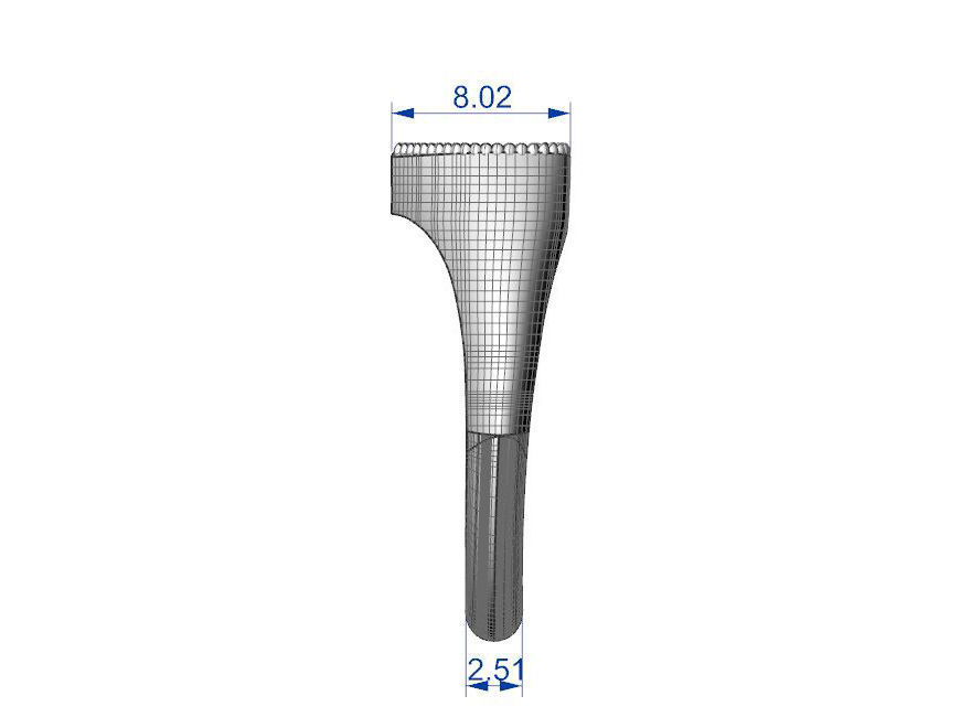  Collection of alphabet rings with heart design 3D print model_28