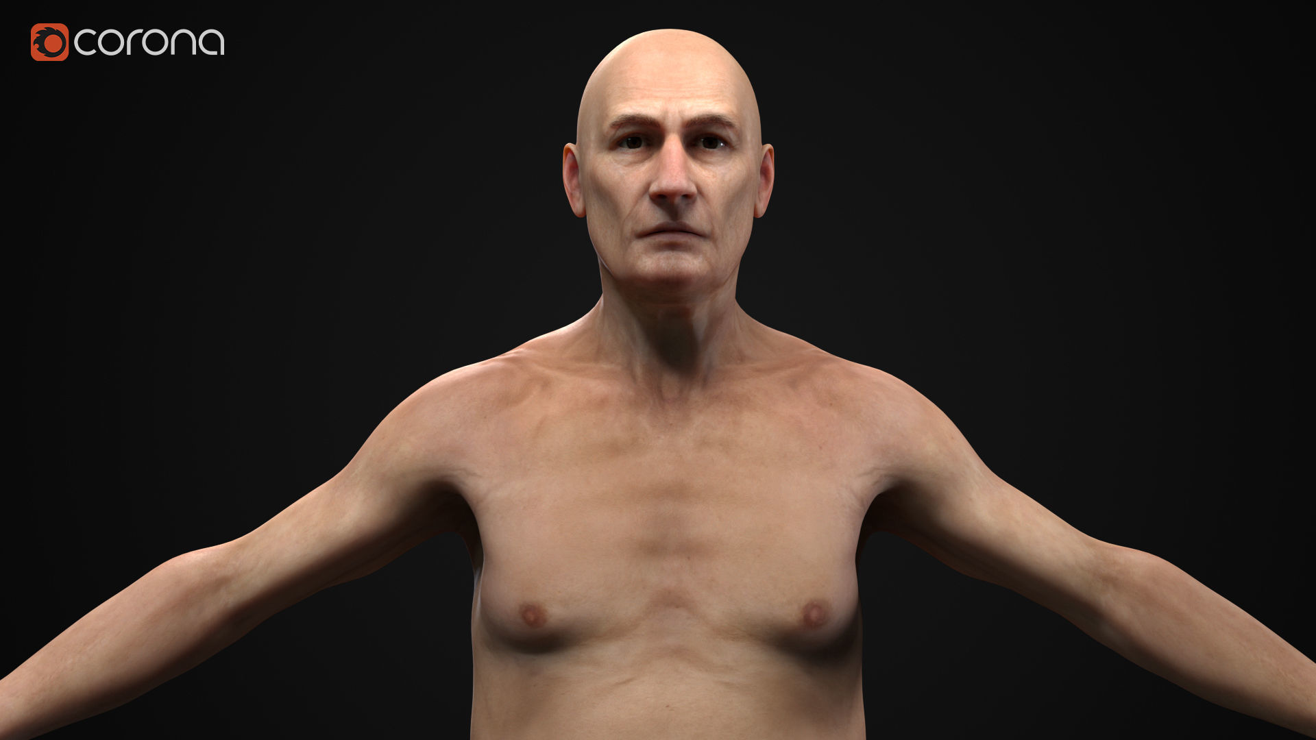 Old people 3D Model Collection_7