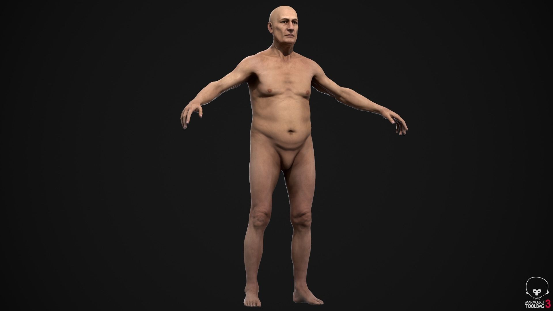 Old people 3D Model Collection_10