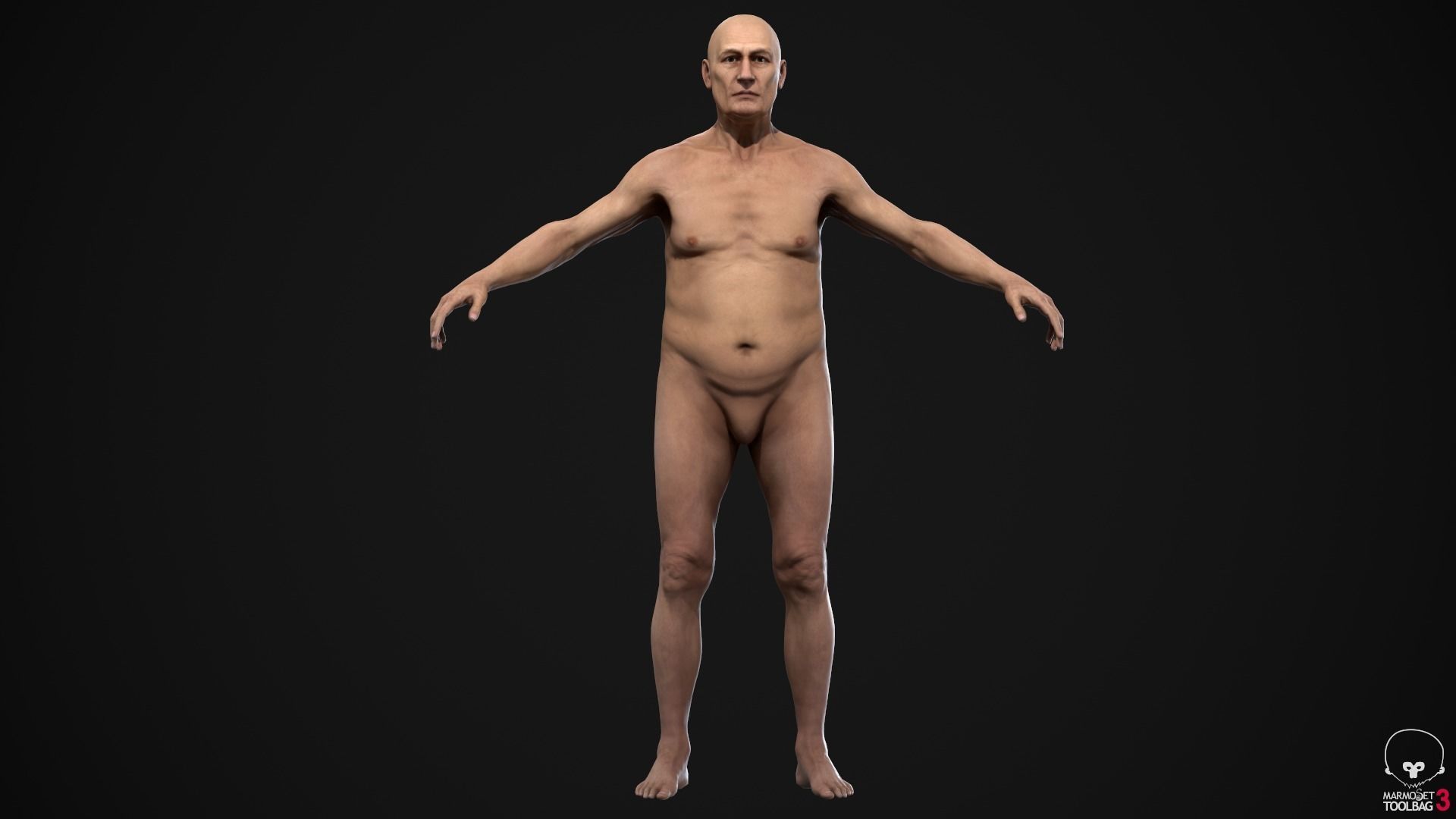 Old people 3D Model Collection_12