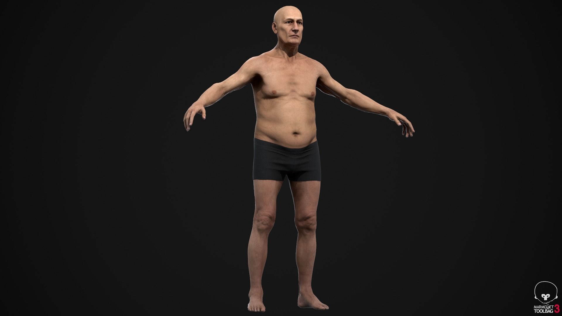 Old people 3D Model Collection_9