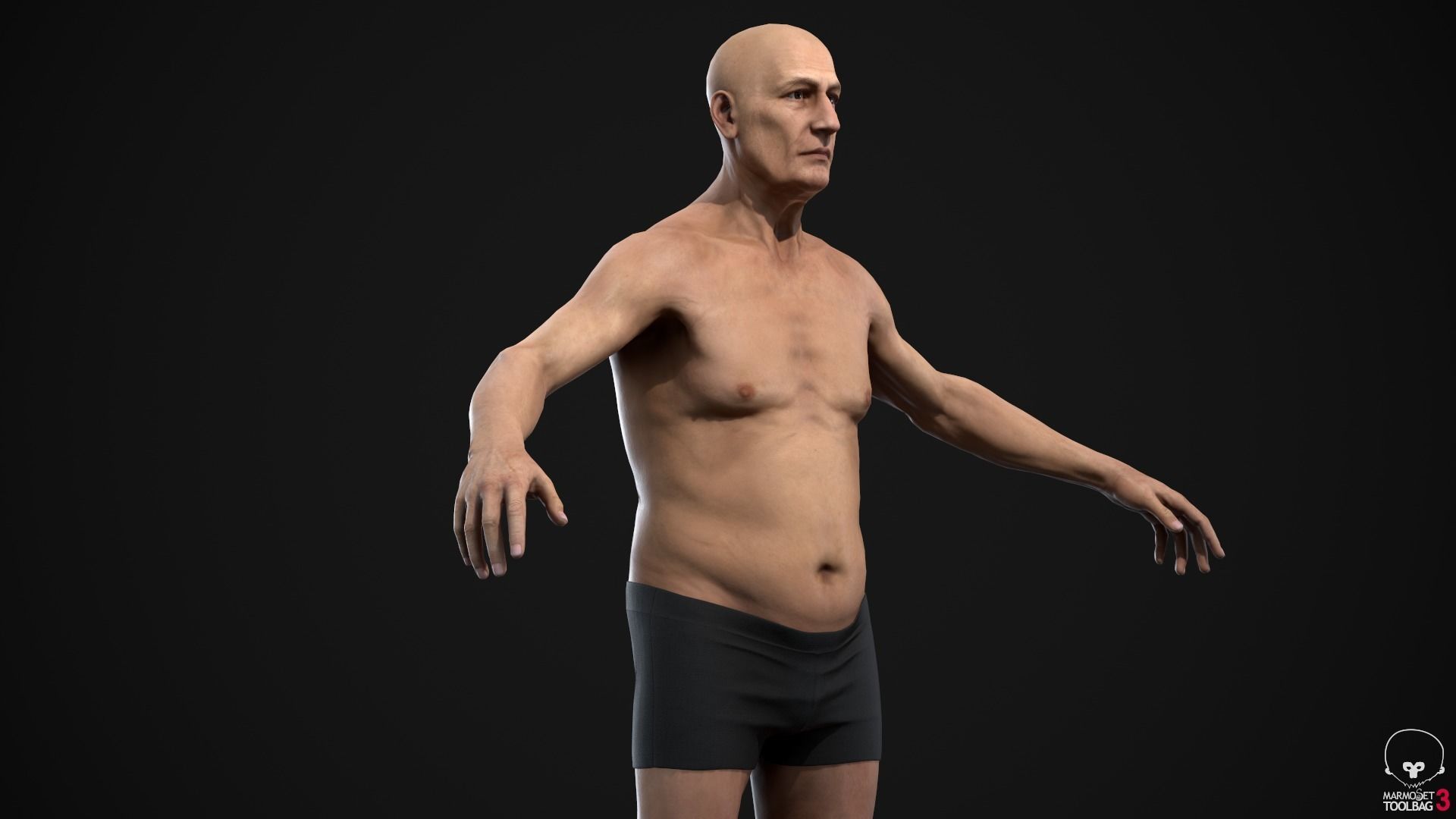 Old people 3D Model Collection_18