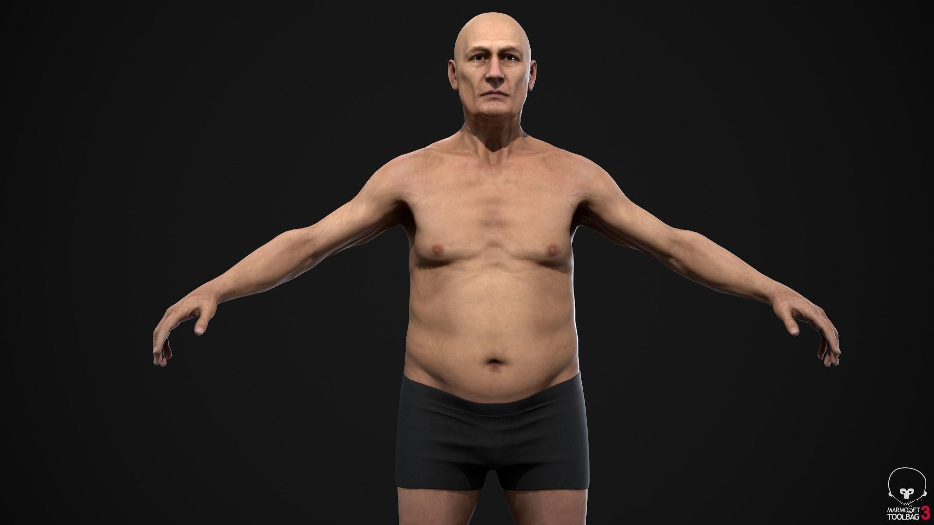 Old people 3D Model Collection_17