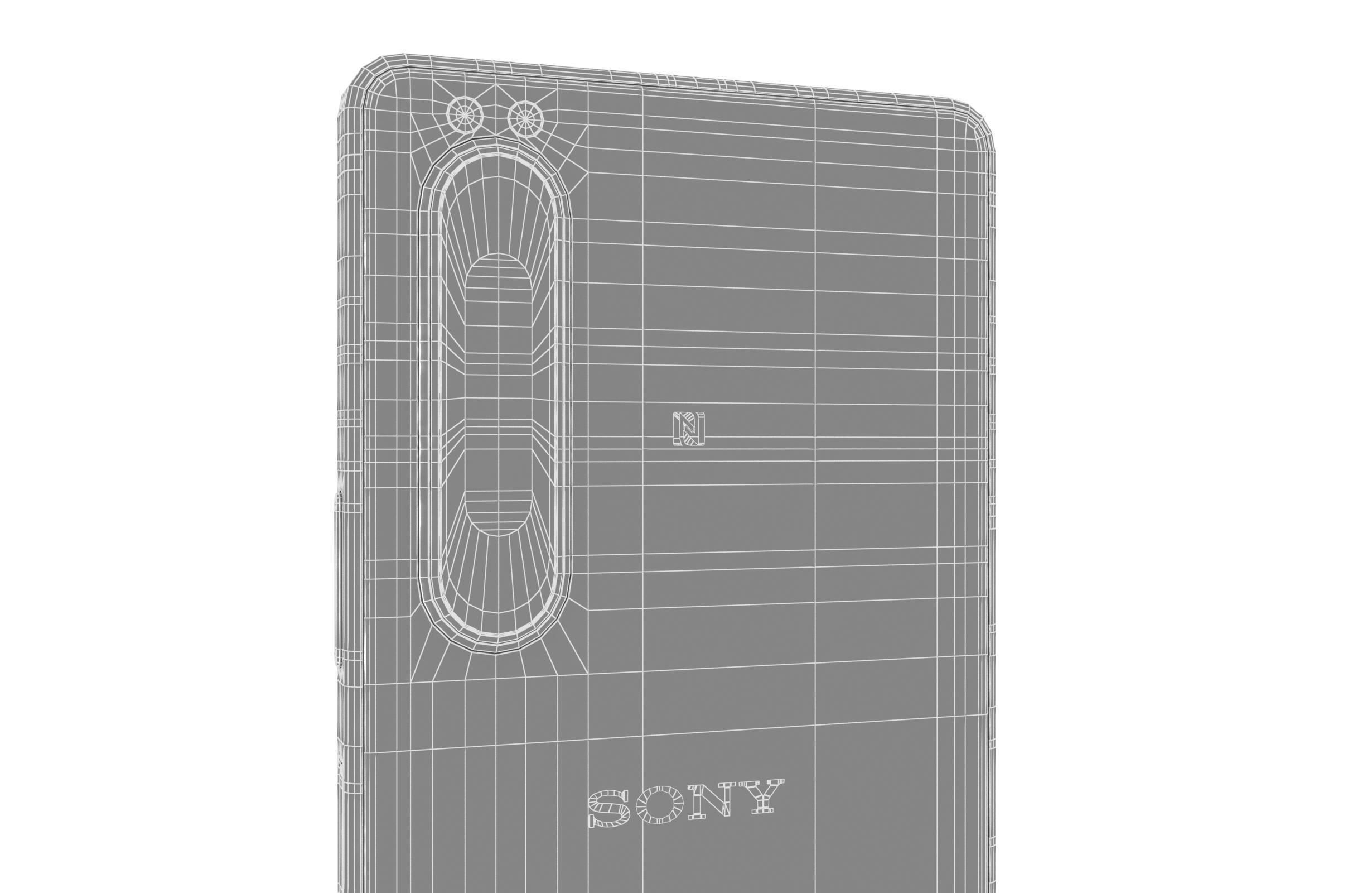 Sony Xperia 1 III Frosted Purple 3D model_20