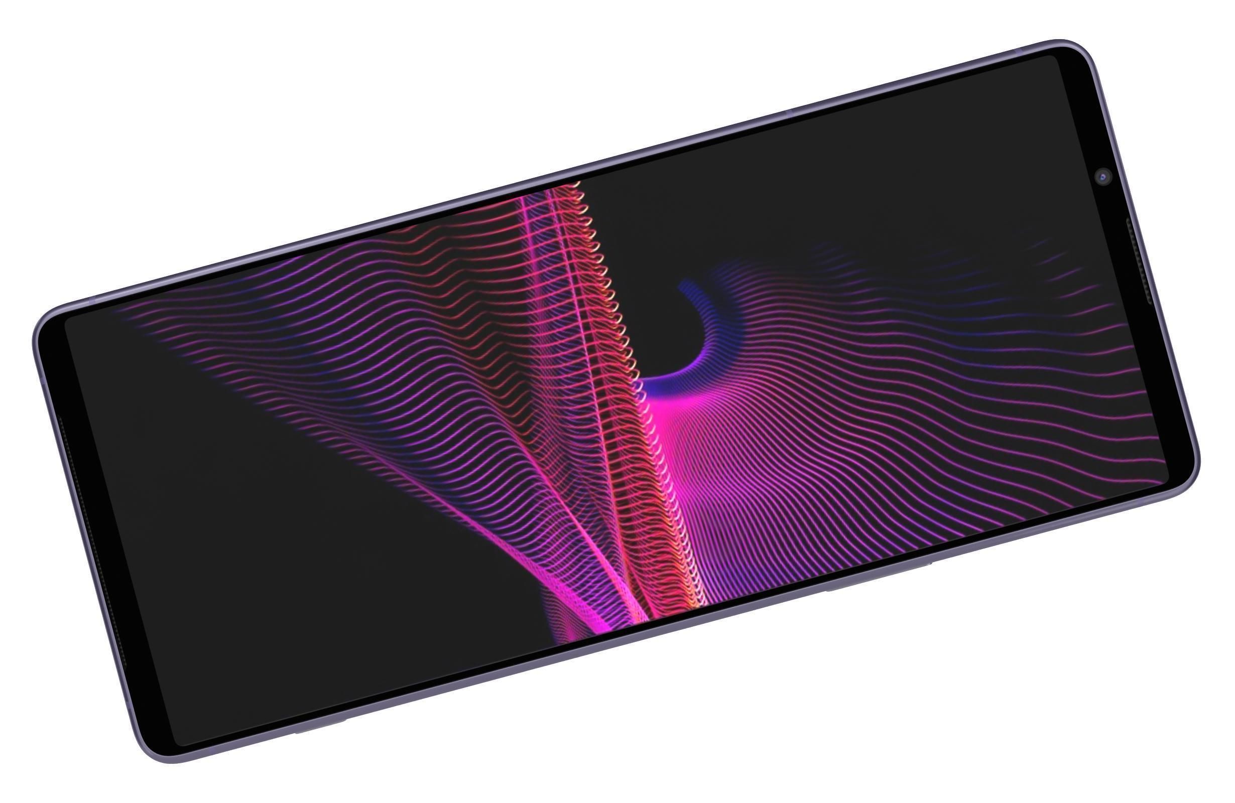 Sony Xperia 1 III Frosted Purple 3D model_10