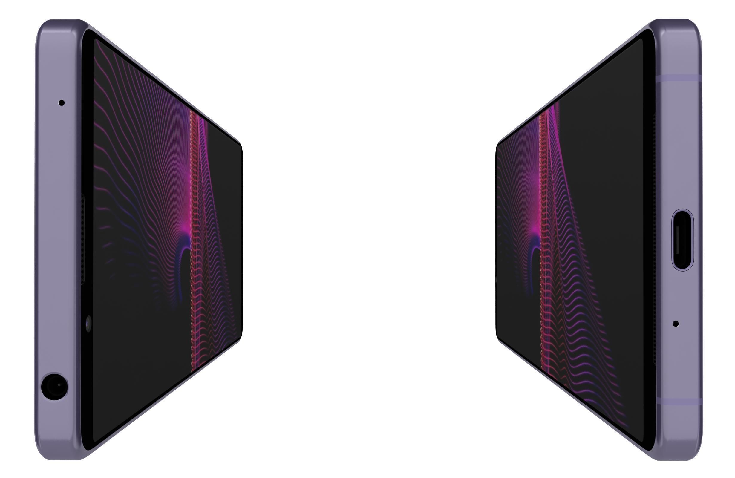 Sony Xperia 1 III Frosted Purple 3D model_9