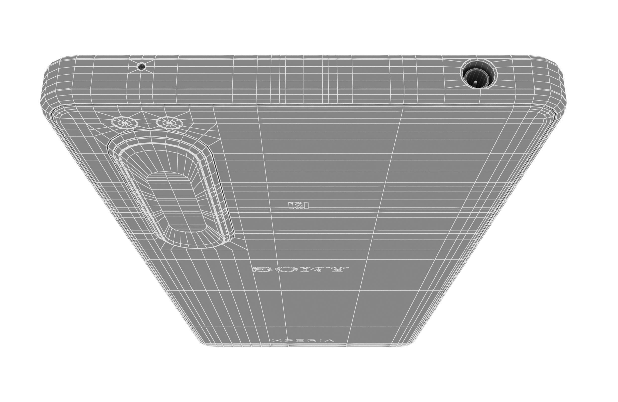 Sony Xperia 1 III Frosted Purple 3D model_24