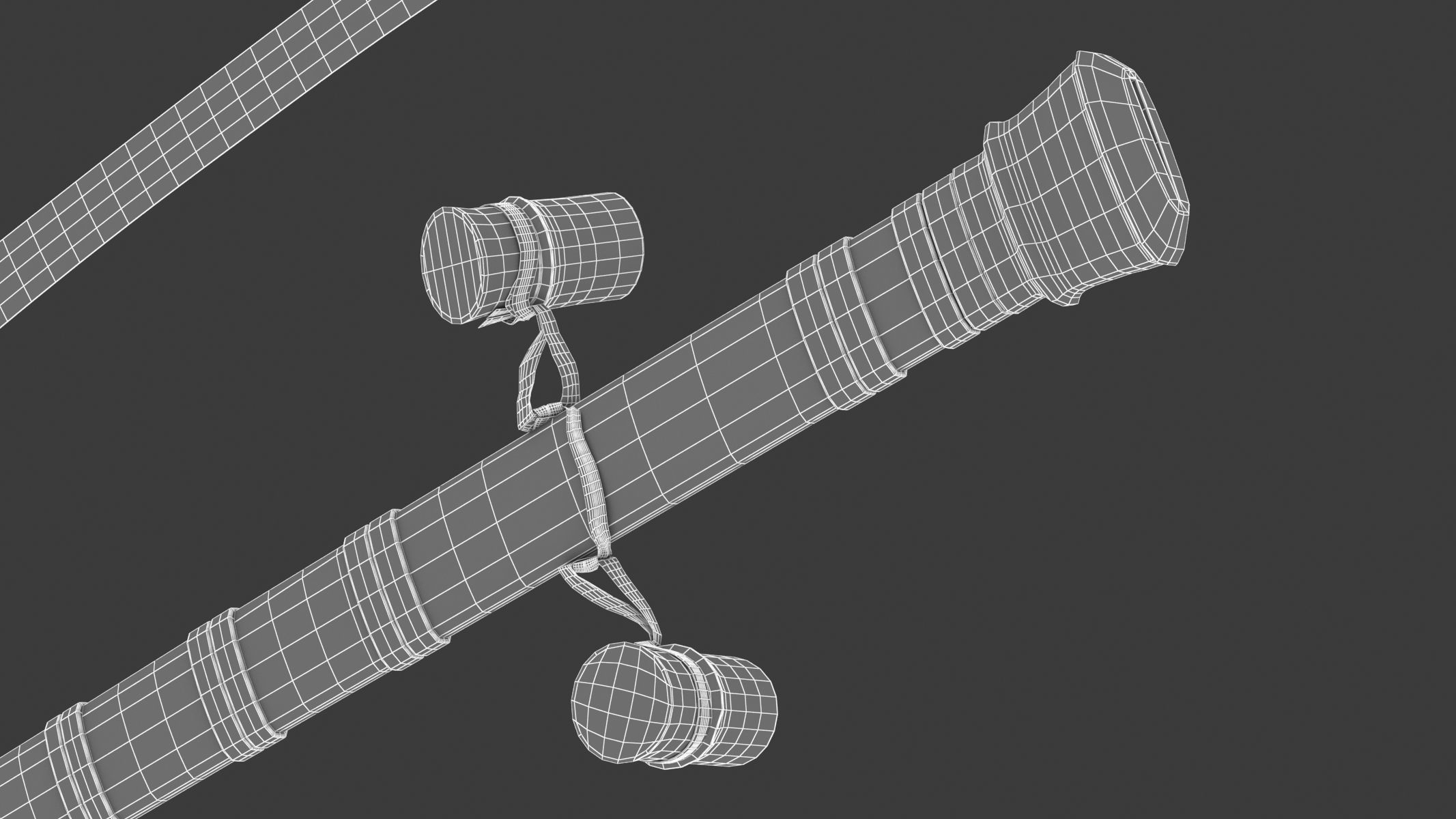 Gari Sword Low-poly 3D model_23