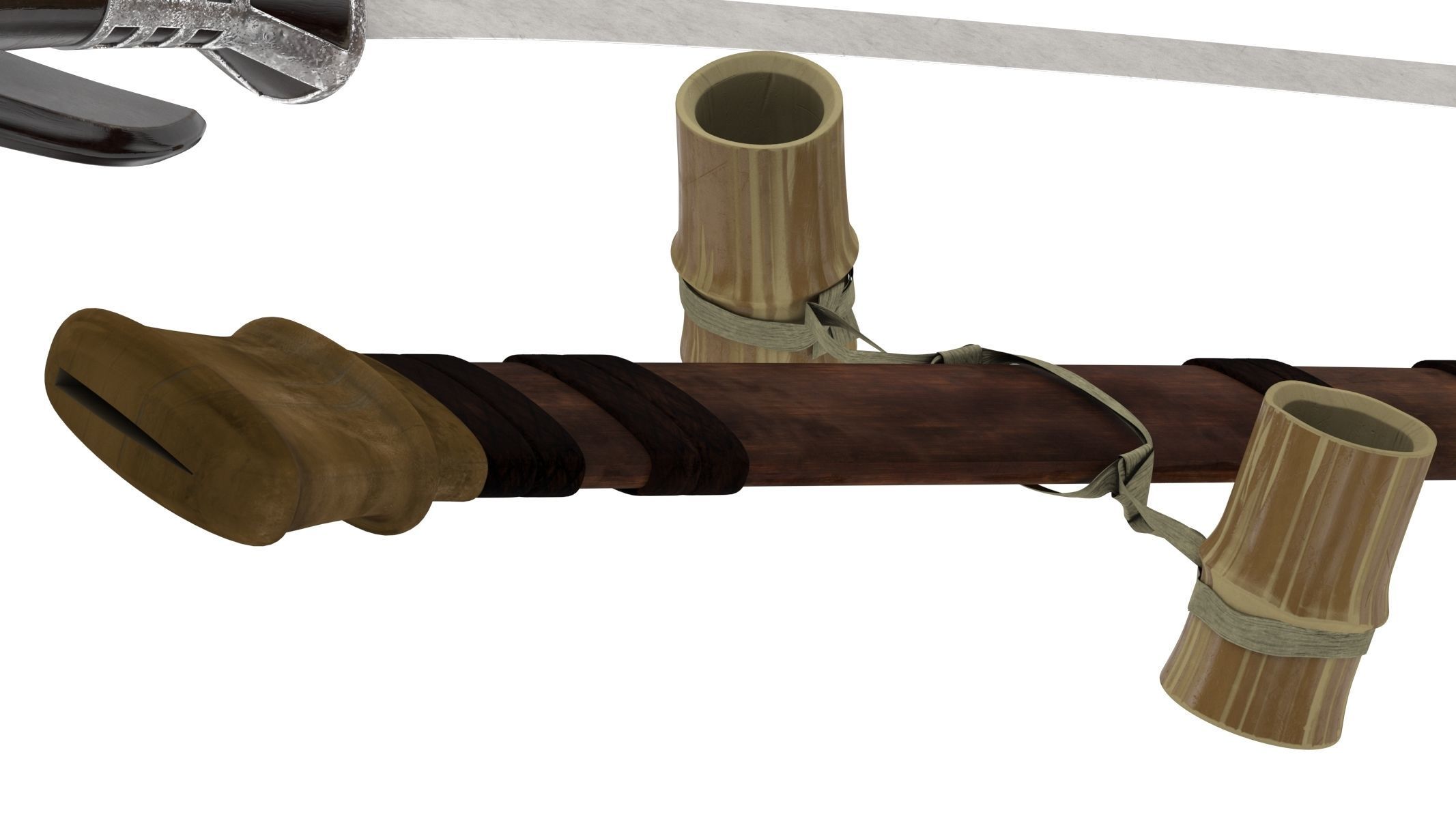 Gari Sword Low-poly 3D model_12