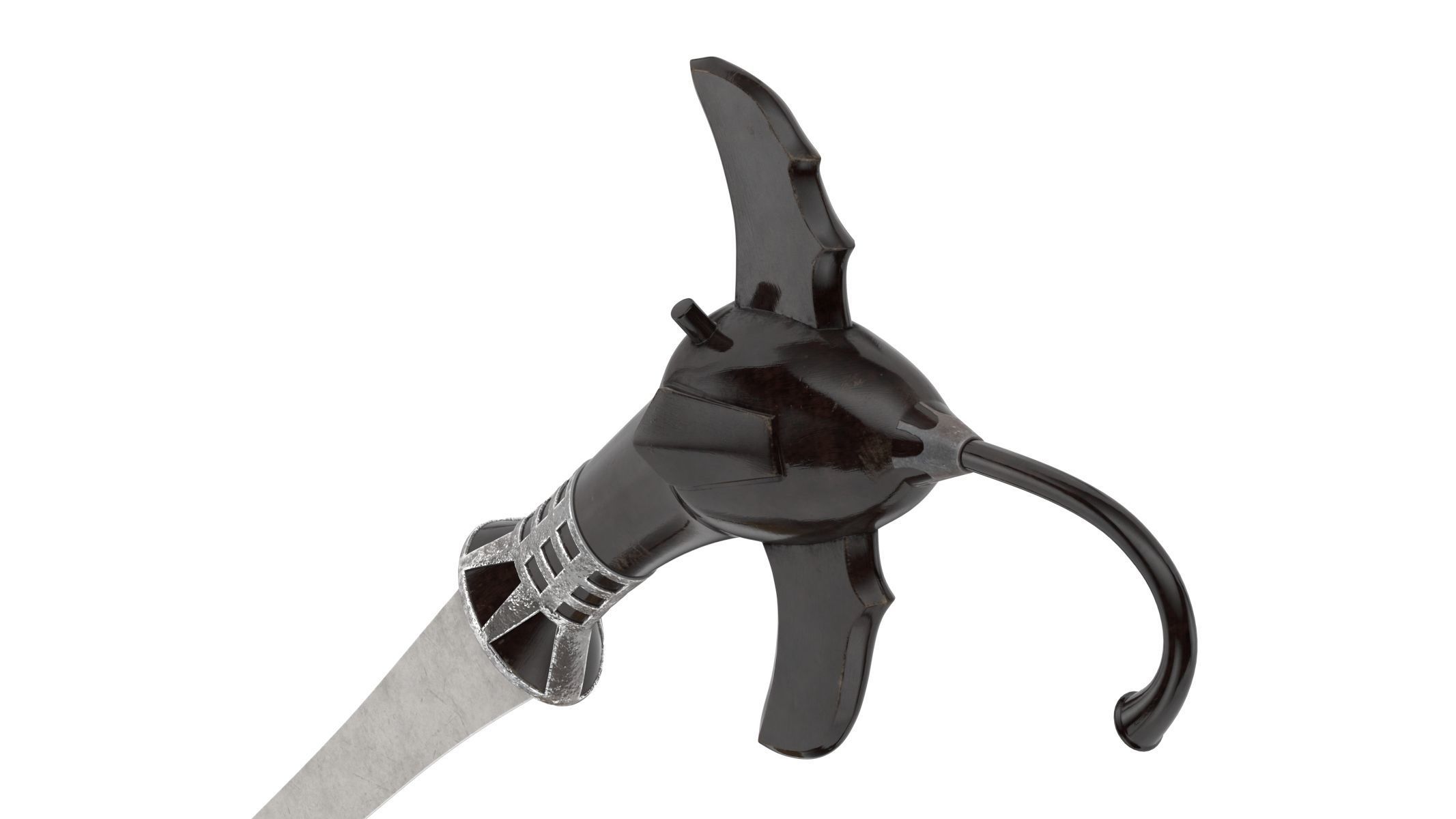 Gari Sword Low-poly 3D model_9