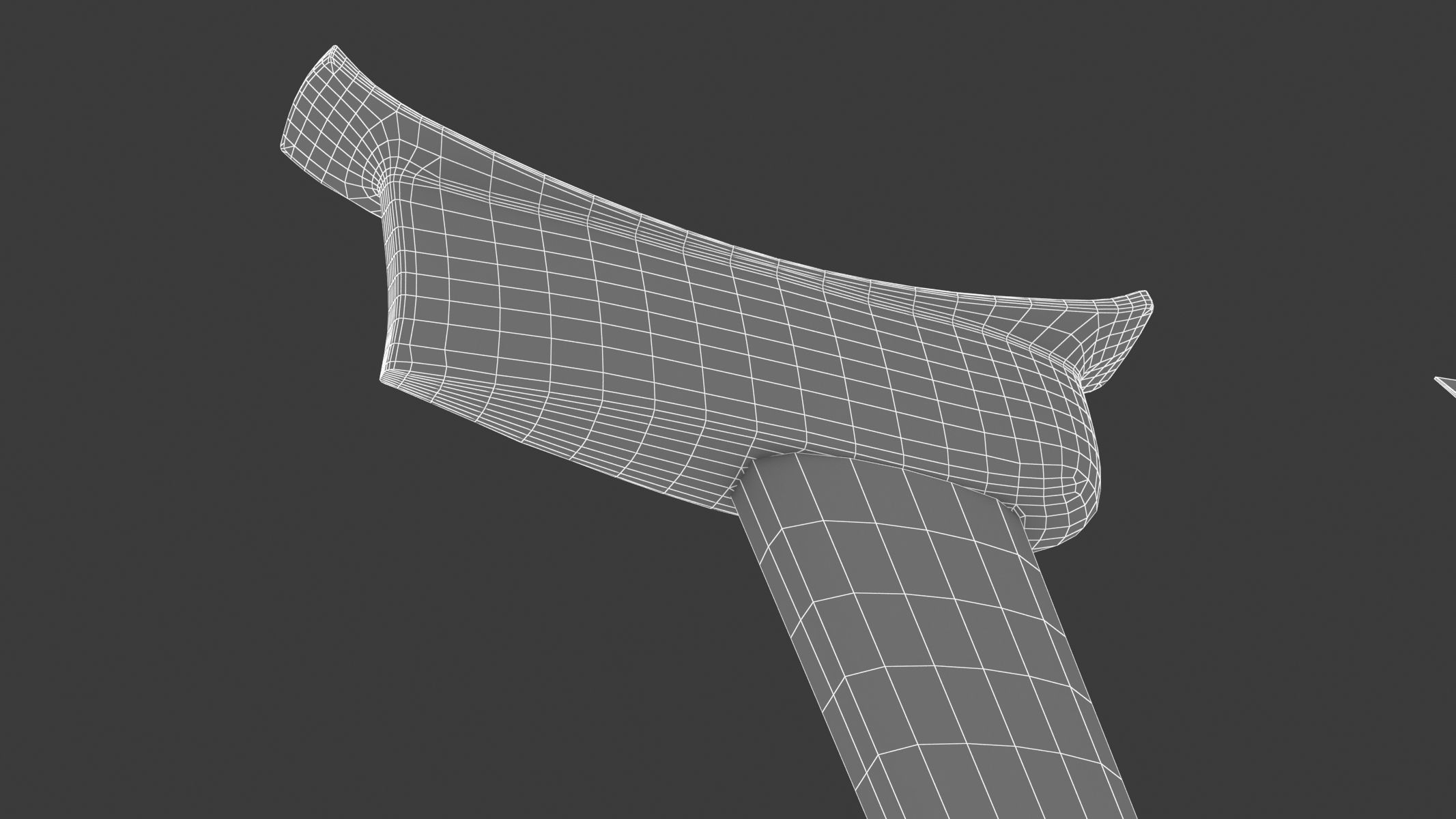 Kris Sword Low-poly 3D model_25