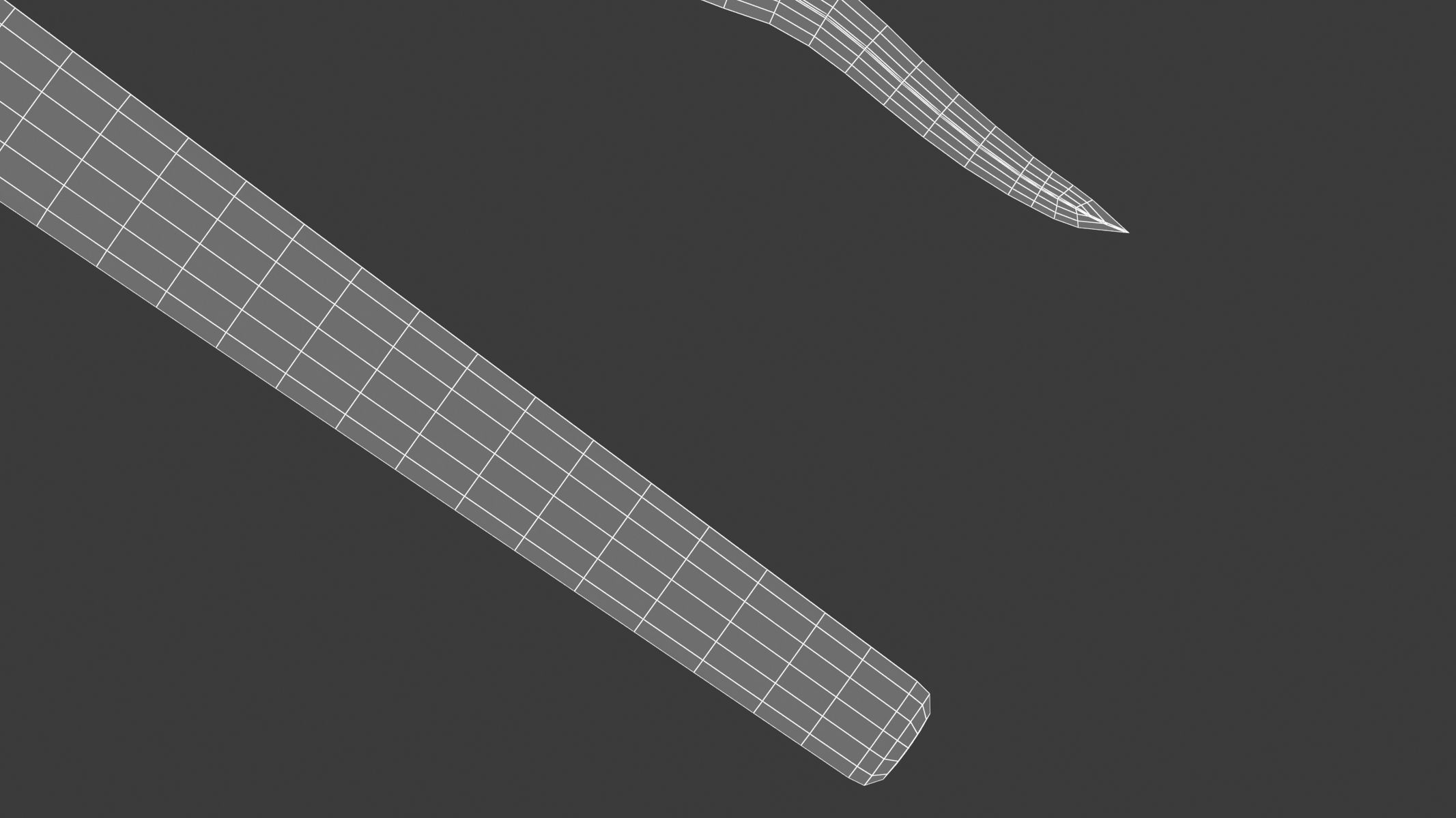 Kris Sword Low-poly 3D model_22