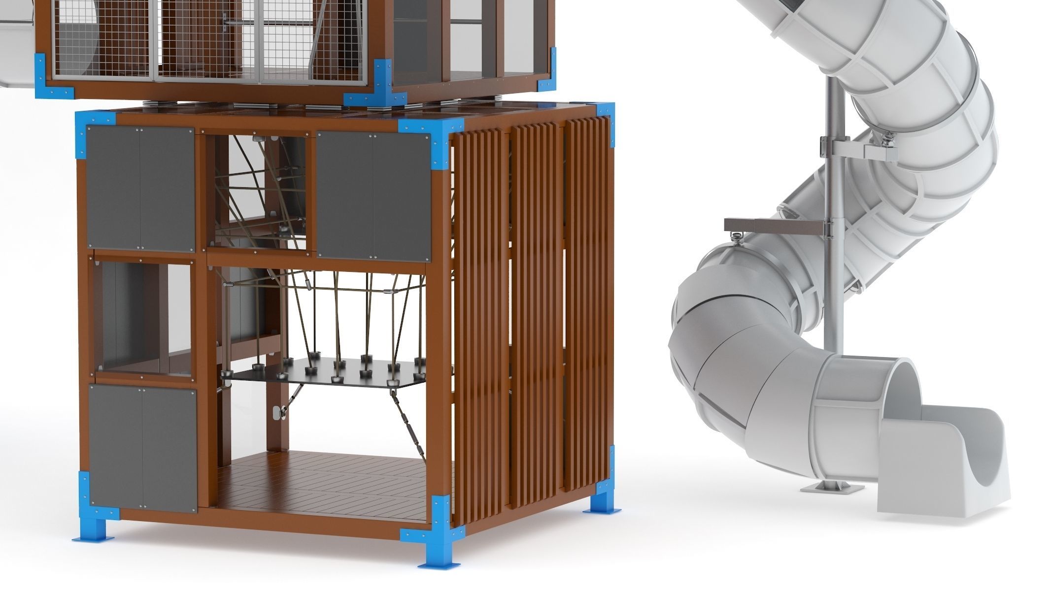 Lappset Halo Cubic 04 3D model_6