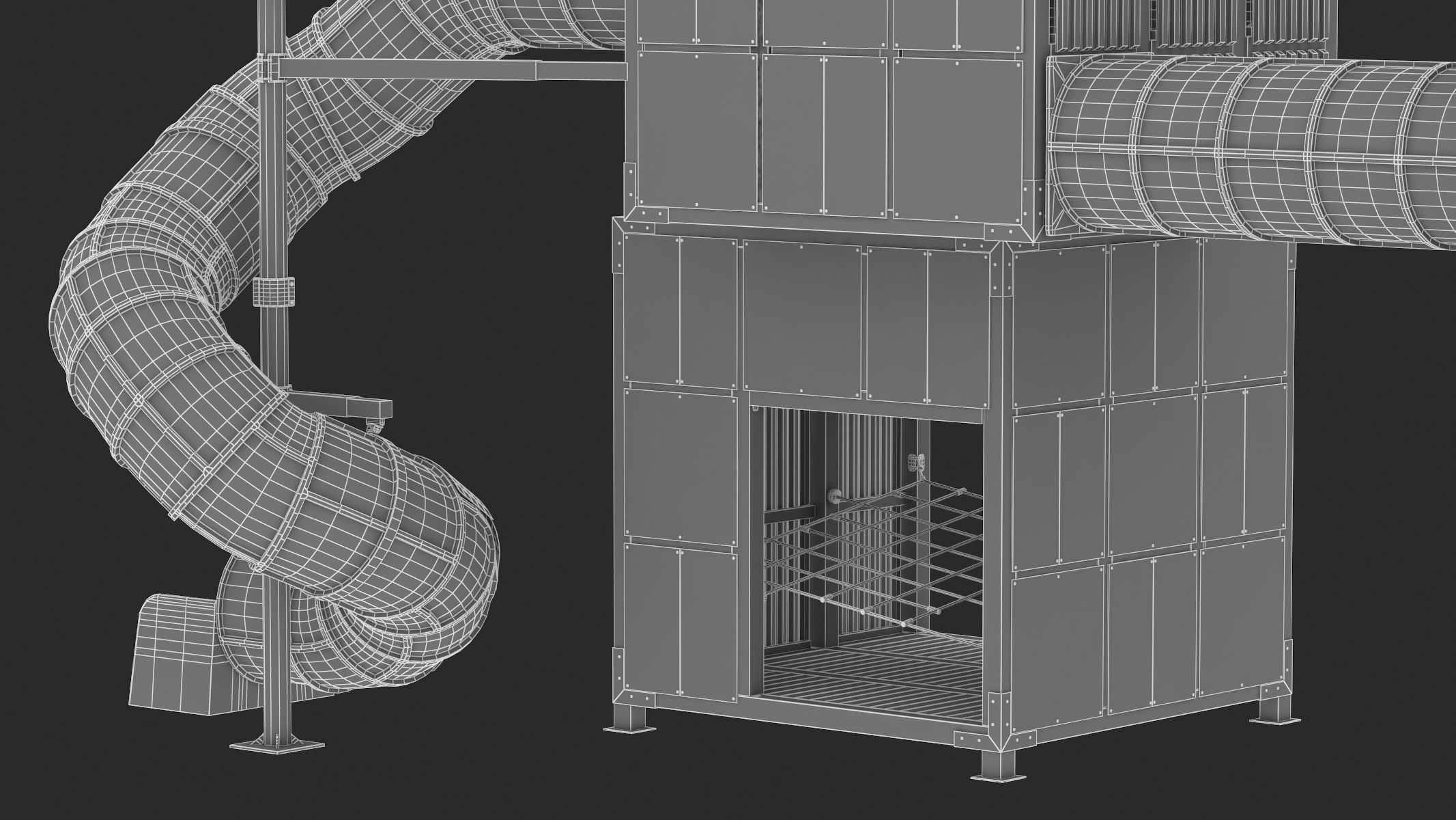 Lappset Halo Cubic 04 3D model_26