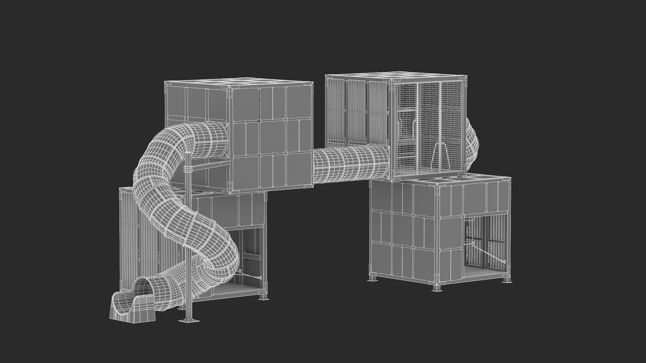 Lappset Halo Cubic 04 3D model_16