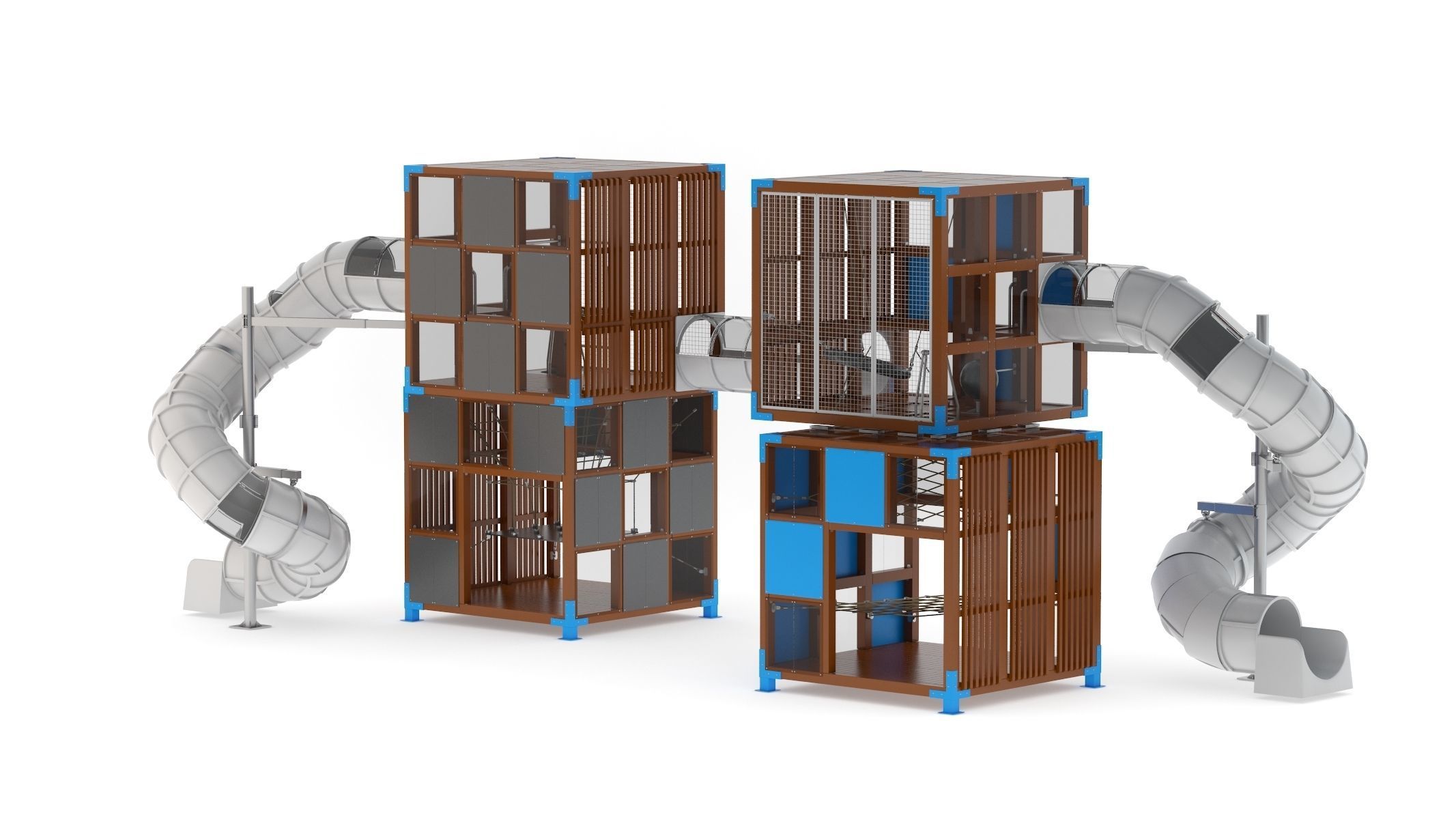 Lappset Halo Cubic 04 3D model_2