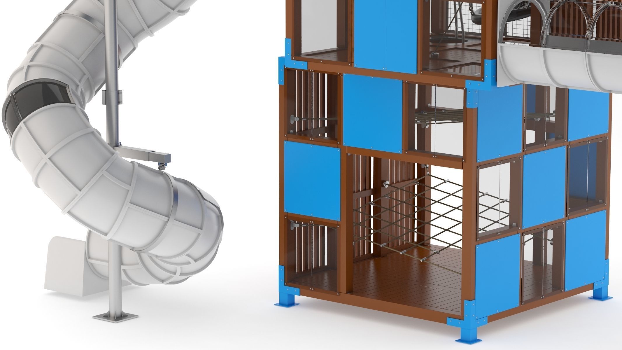 Lappset Halo Cubic 04 3D model_11