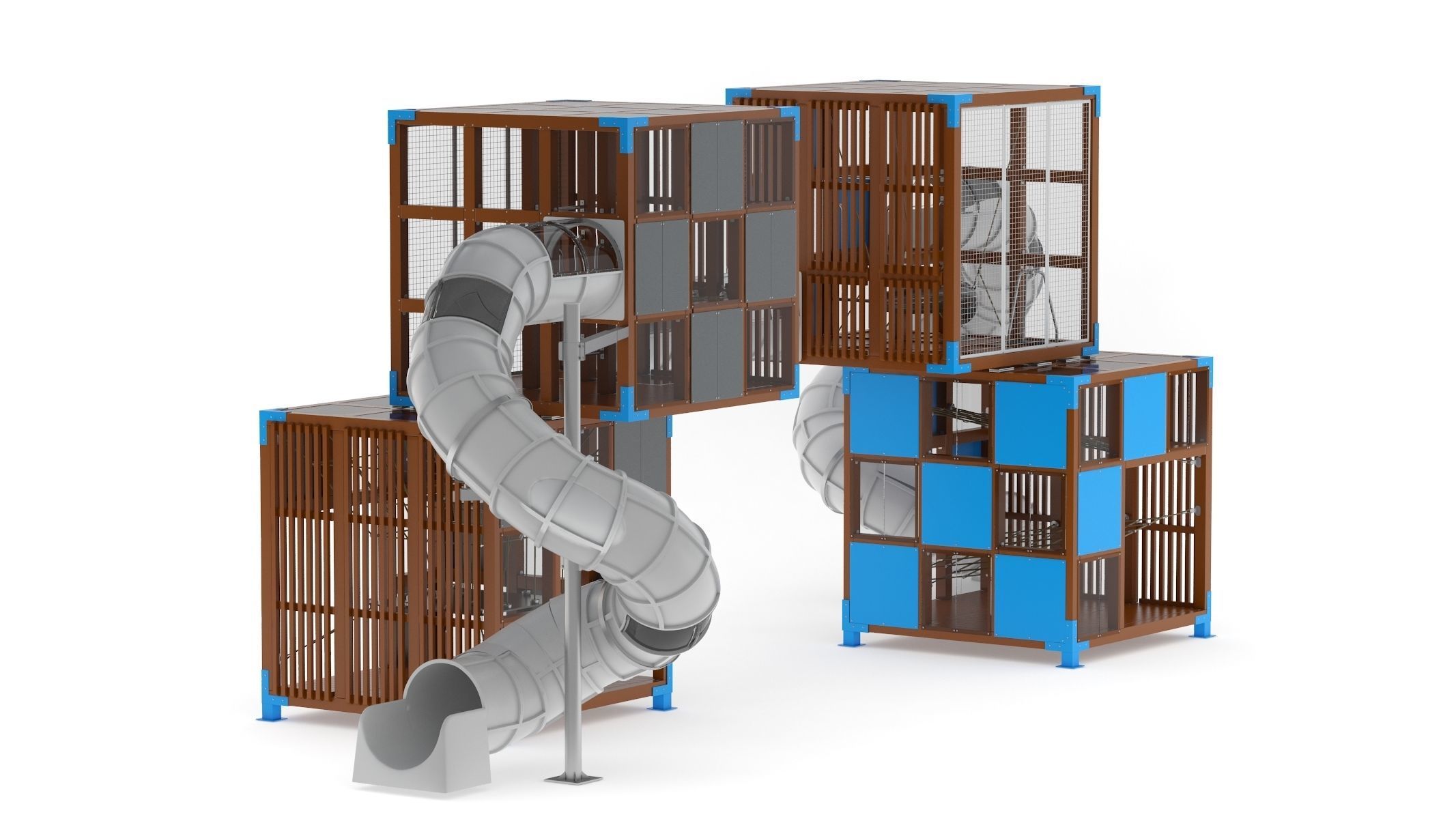 Lappset Halo Cubic 04 3D model_4