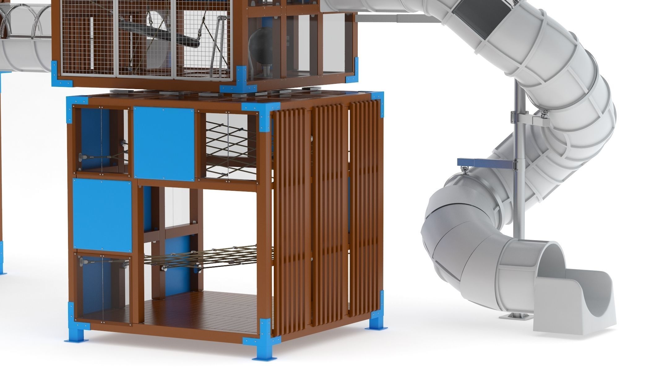 Lappset Halo Cubic 04 3D model_8