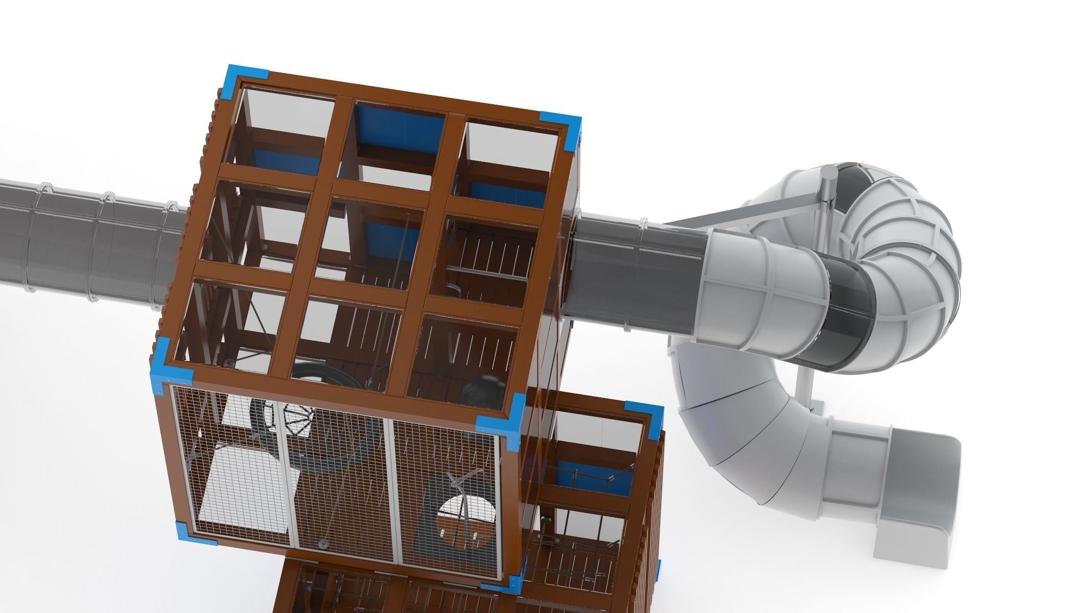 Lappset Halo Cubic 04 3D model_9