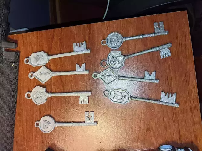 Resident evil 1 keys