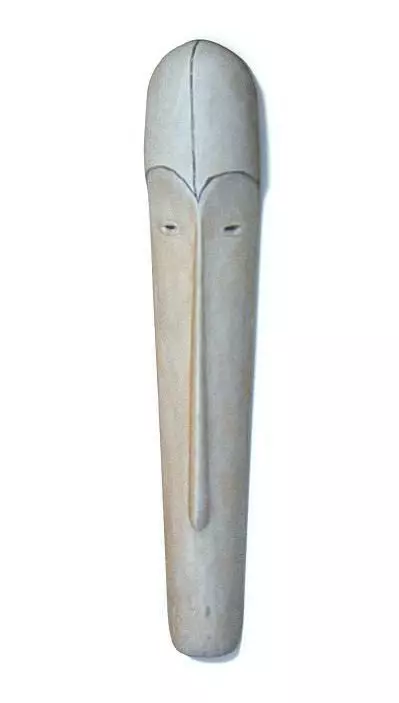 Decorative Face Mask 3D model_0