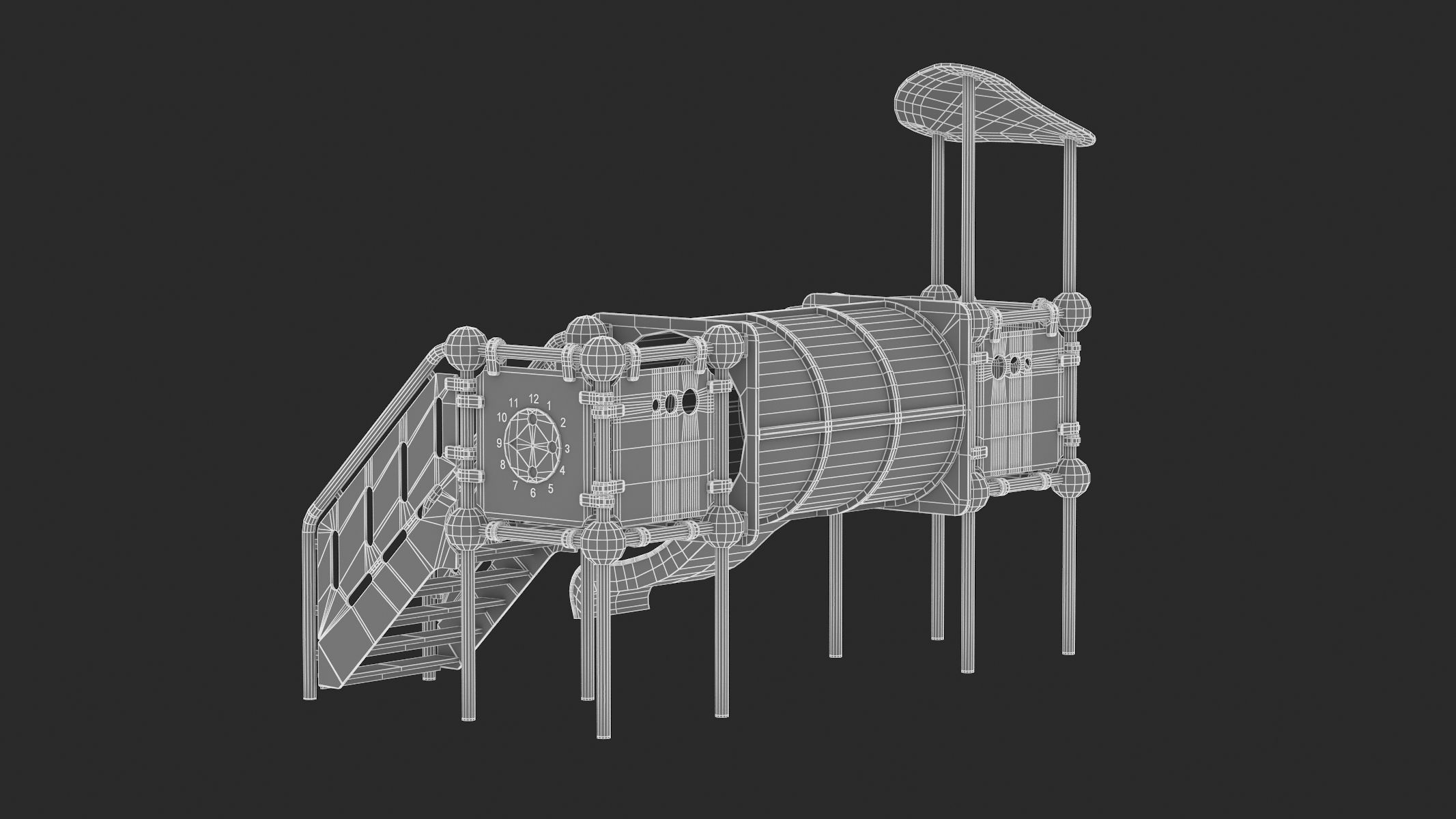Lappset Radium  3D model_13