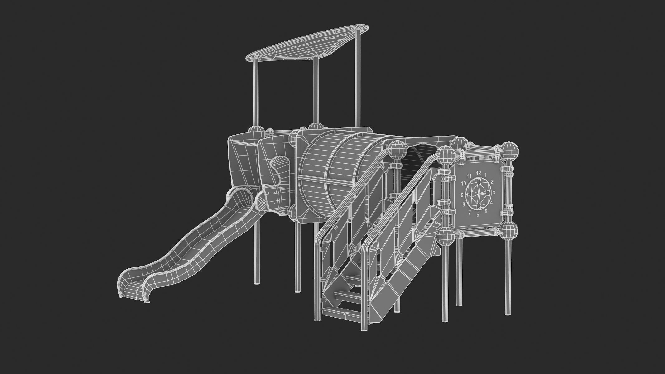 Lappset Radium  3D model_14