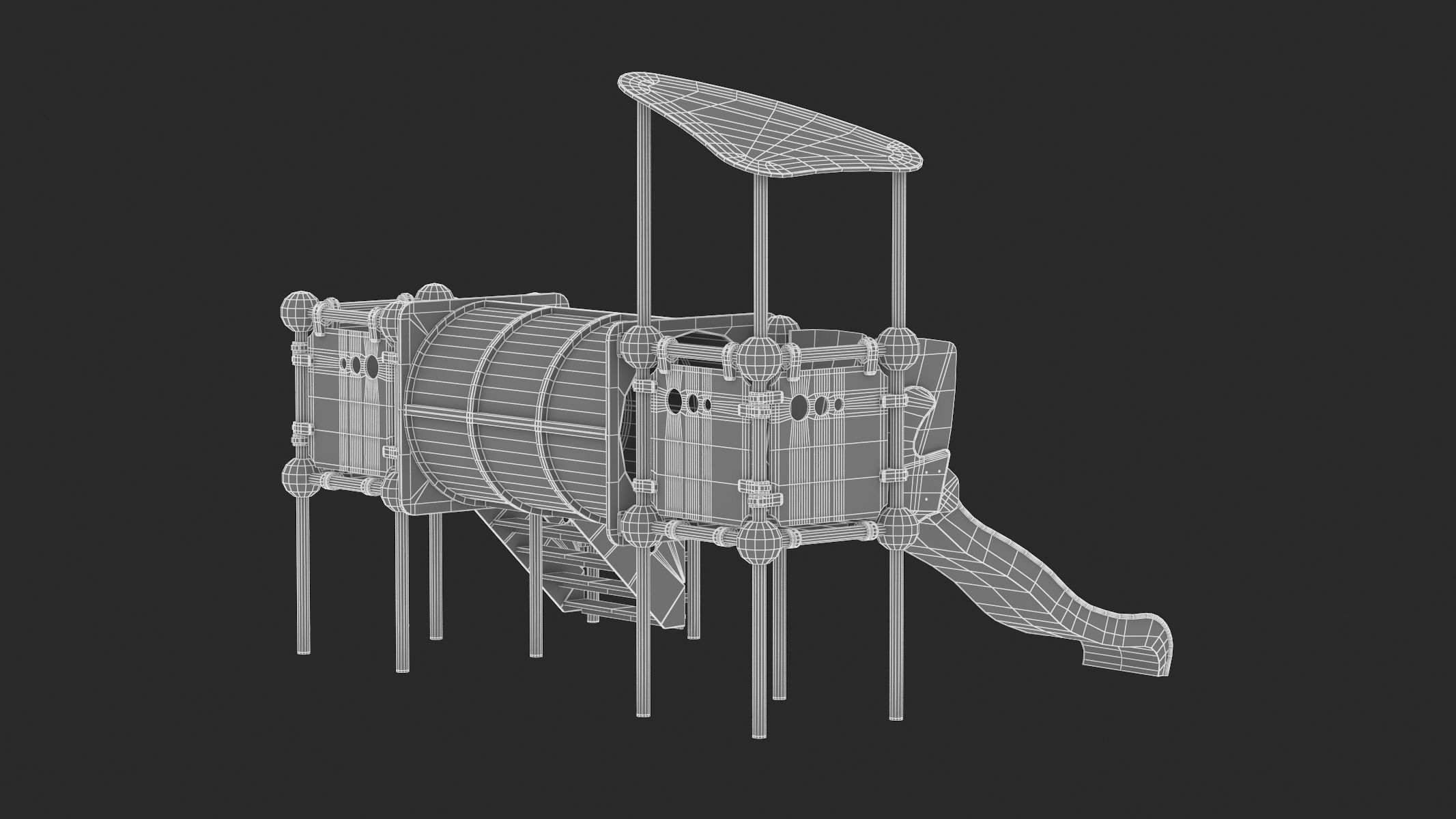 Lappset Radium  3D model_11