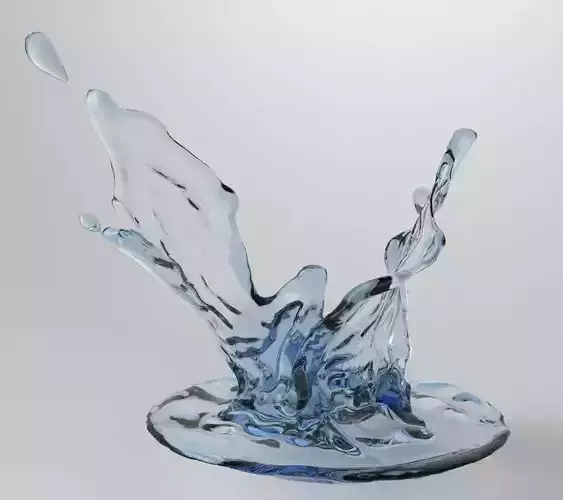 Water Splash 3D model