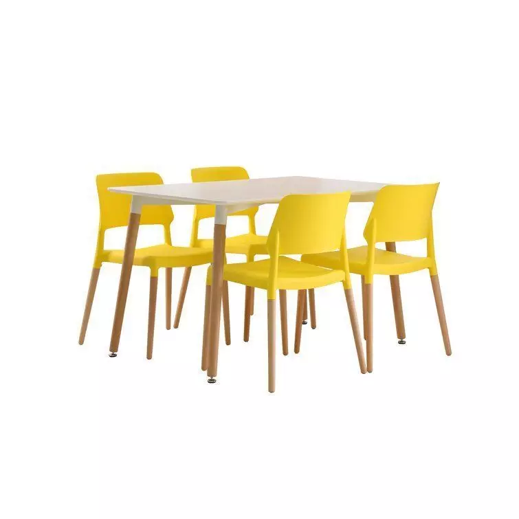 Arlo Diner Table Chair Set- 3 Option 3D model_0