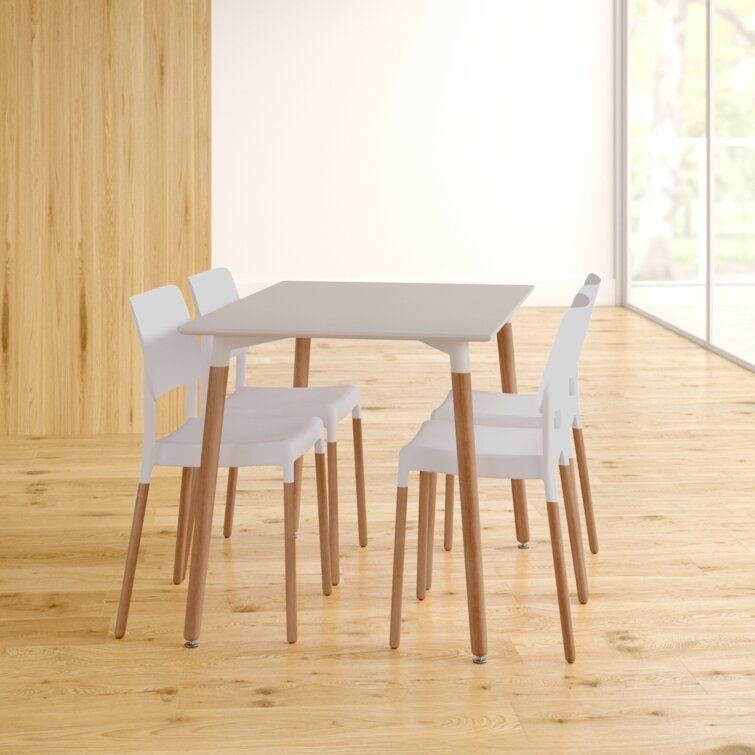 Arlo Diner Table Chair Set- 3 Option 3D model_11