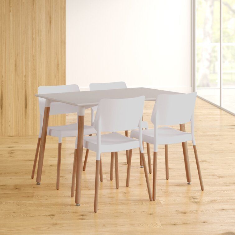 Arlo Diner Table Chair Set- 3 Option 3D model_12