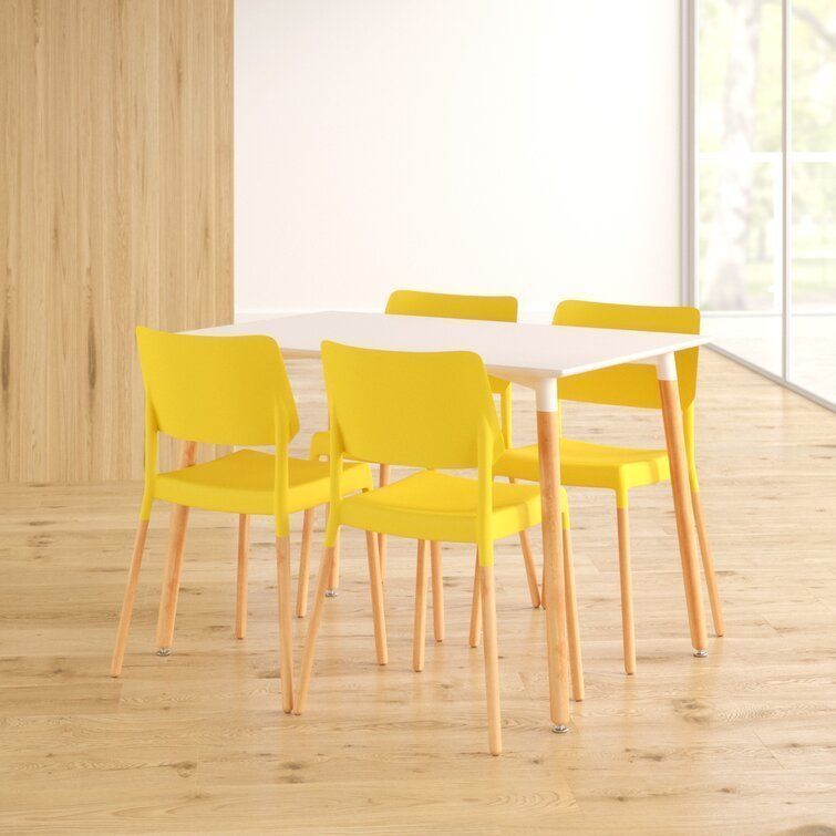 Arlo Diner Table Chair Set- 3 Option 3D model_13