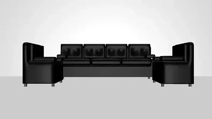 sofa set leather