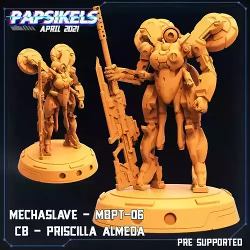MECHASLAVE - MBPT - 06 CB PRISCILLA ALMEDA 3D print model