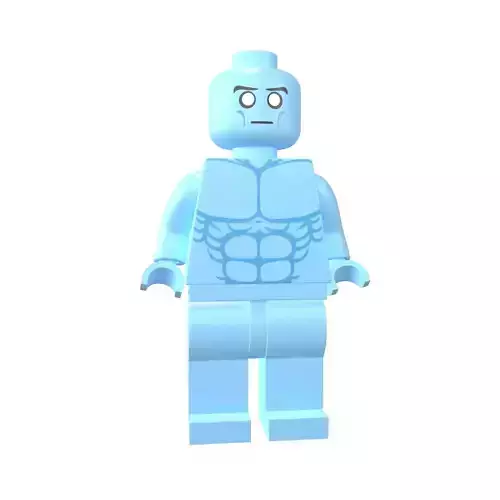 Lego Mini Figure Doctor Manhattan v1 001