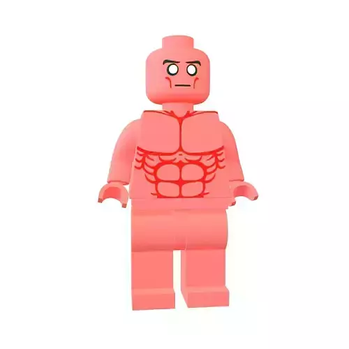 Lego Mini Figure Doctor Manhattan v1 003