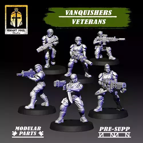Vanquishers Veterans 3D print model