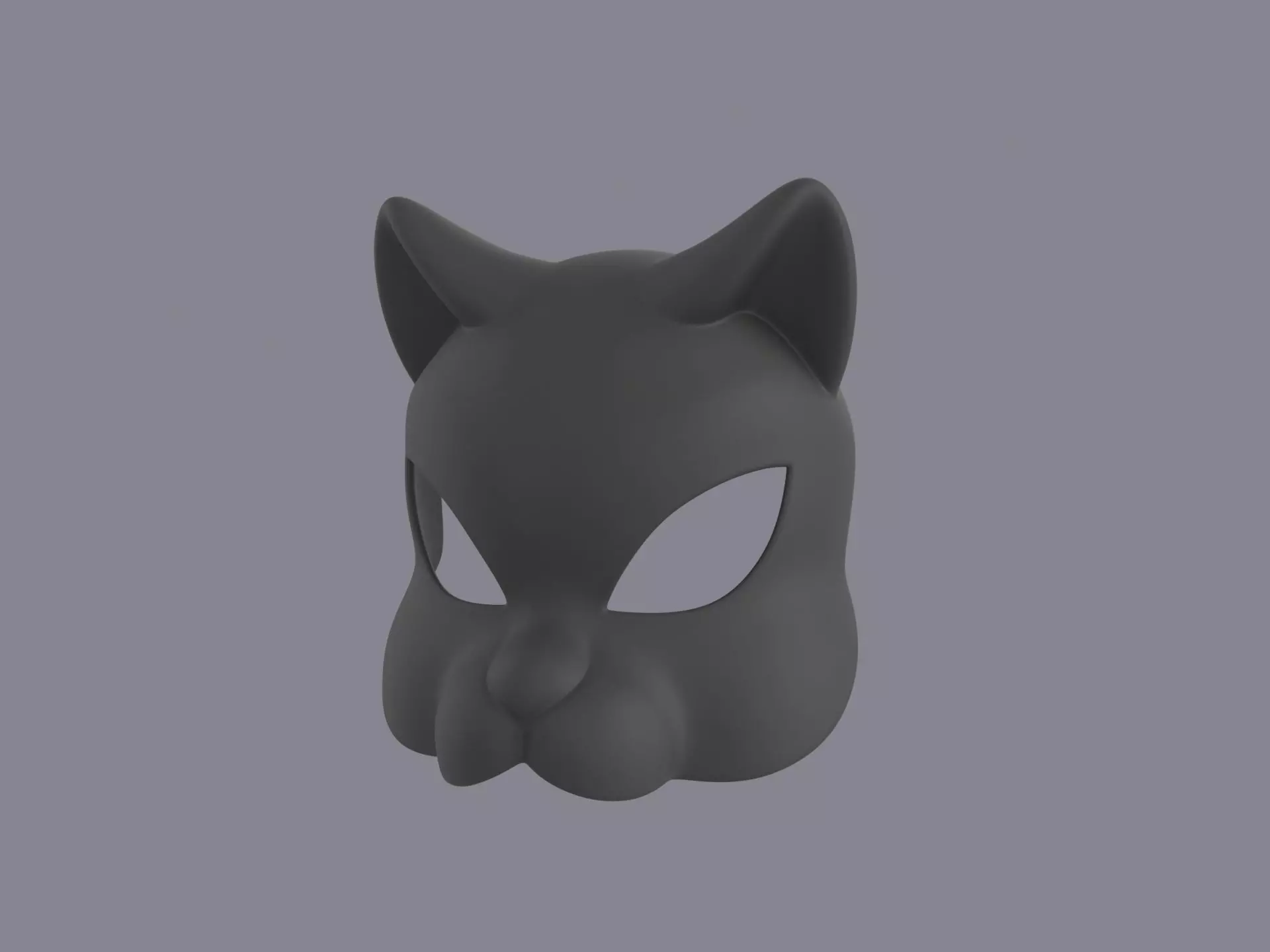 Cat Mask  3D model_0