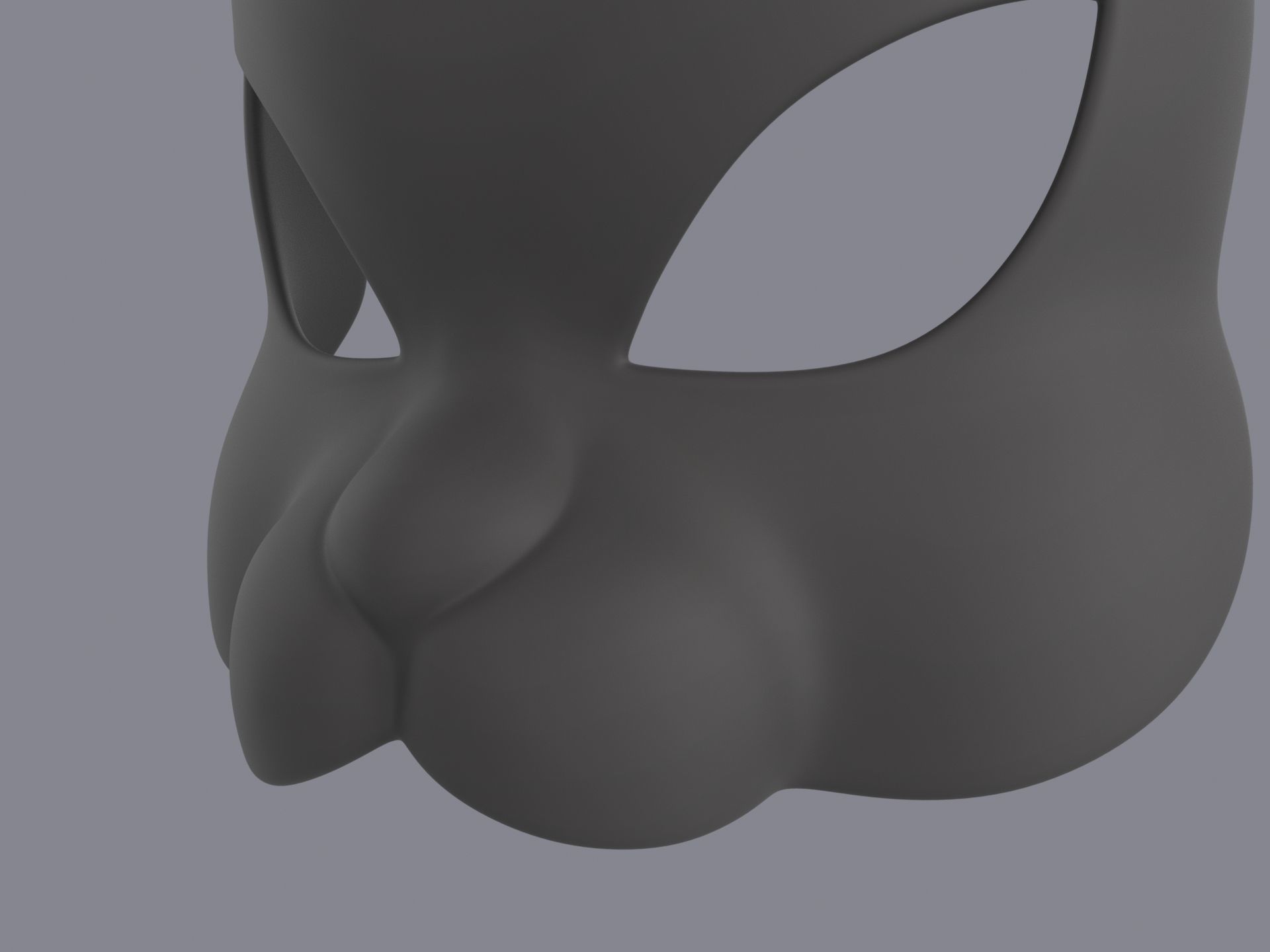 Cat Mask  3D model_10