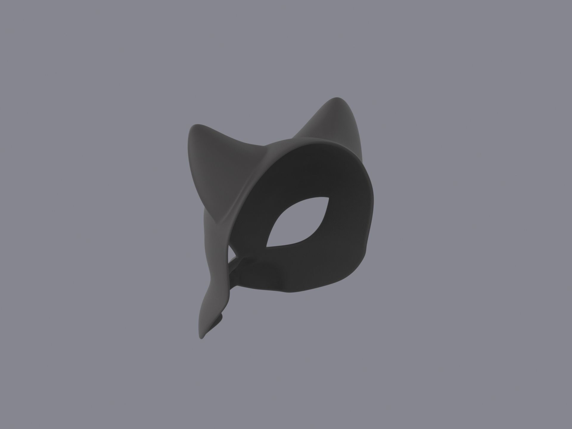 Cat Mask  3D model_8