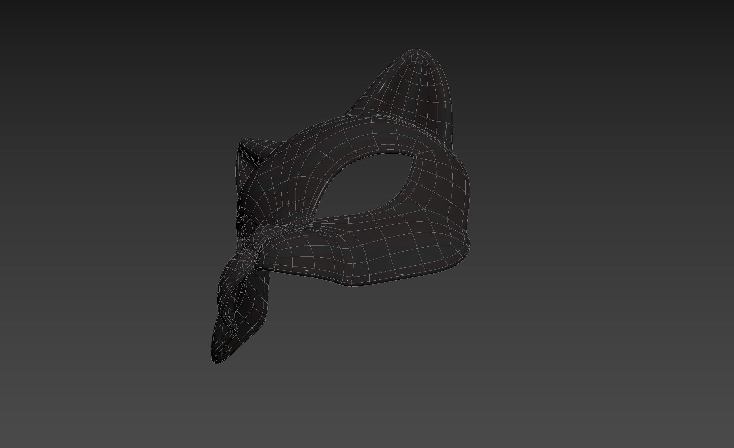 Cat Mask  3D model_25