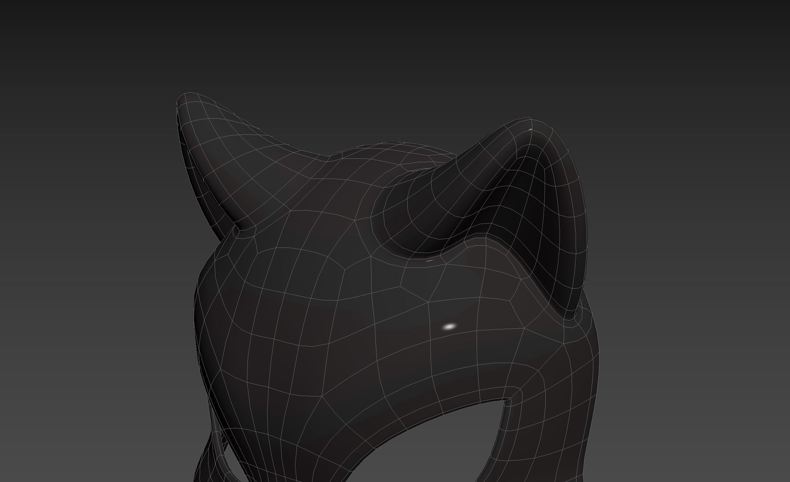 Cat Mask  3D model_23