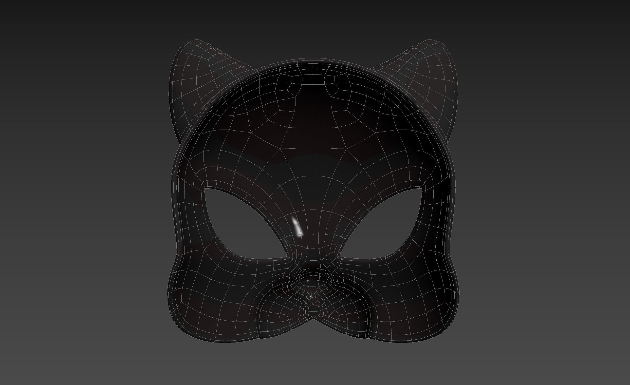 Cat Mask  3D model_20