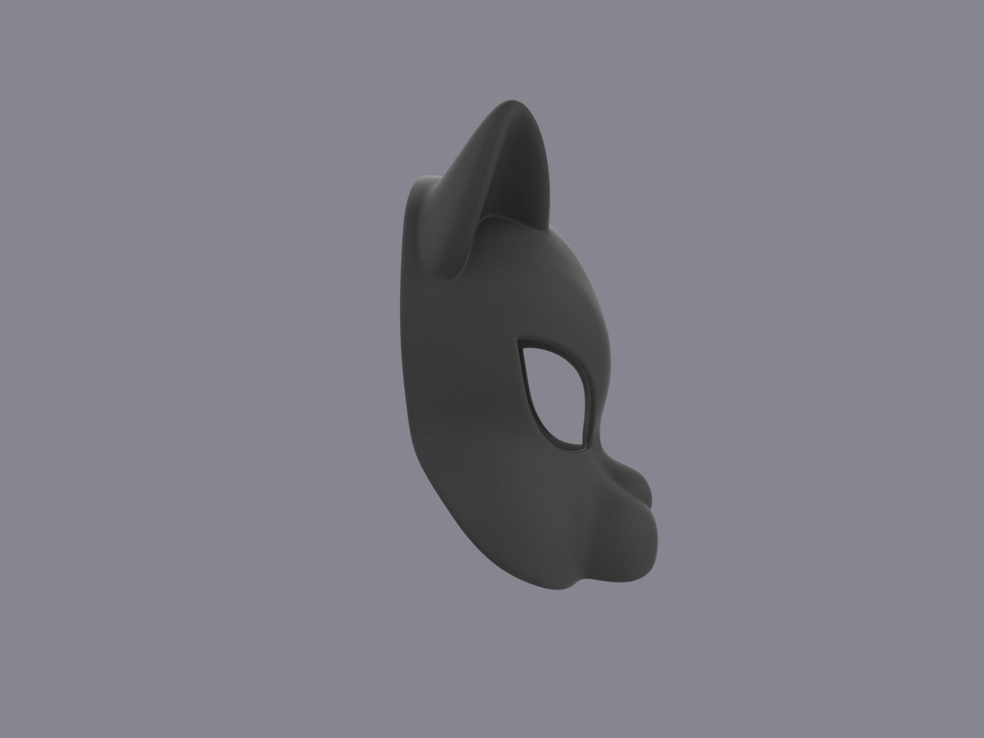 Cat Mask  3D model_5