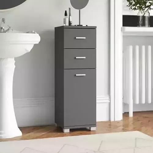 Asay Bathroom Cabinet - 2 Colour